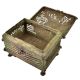 Tribal Jali Hut Brass Jewellery Box