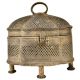 Elegant Mughal Style Jali Brass Storage Jewellery Box