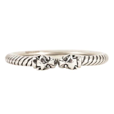 Tiger 925 Sterling Silver Kada Carved Women And Girls Bangle