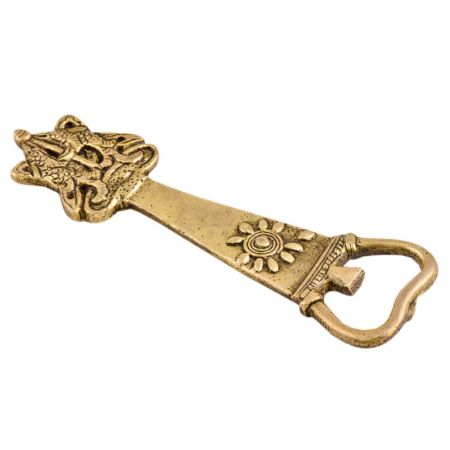Brass Tribal Design Bottle Opener Cold Drink Wine Bottle Opener