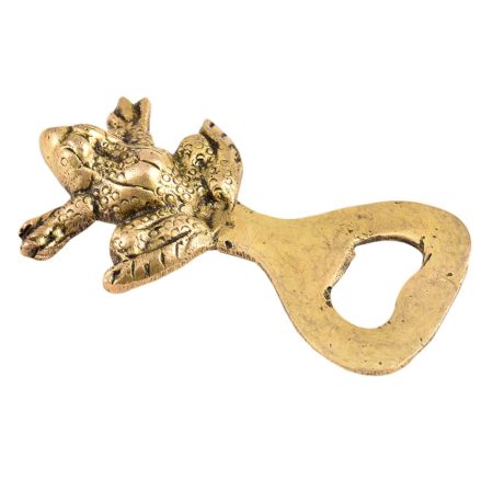 Brass Frog Bottle Opener Soft Drinks Bottle Opener