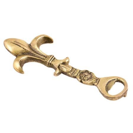 Fleux De Lis Brass Bottle Openers