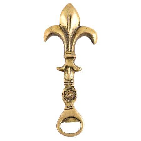 Fleux De Lis Brass Bottle Openers