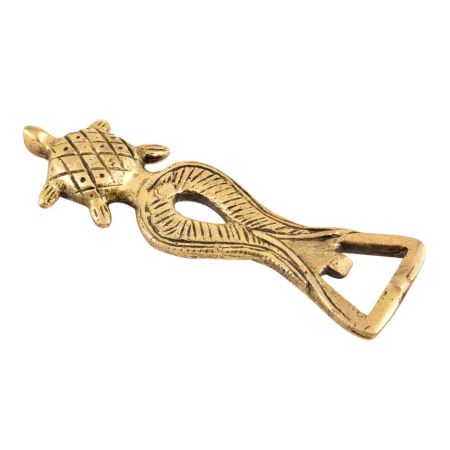 Brass Tortoise Bottle Opener