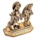 Brass Radha KrishnaÂ Hindu Worship Statue