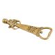 Brass Bottle Opener Brass Tribal Bull Head And Floral Design