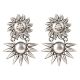 92.5 Sterling Silver Earrings Starry Delight Traditional Stud Earrings