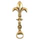 Fleux De Lis Brass Bottle Openers