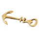 Brass Ship Anchor Bottle Opener Nautical Design