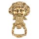 Brass Bottle Opener With Mythical And Gothic Man Face