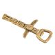 Brass Mayan Civilization Bottle Opener