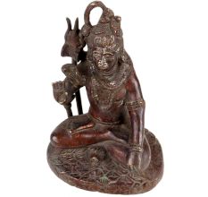 Lord Shiva Brass Statue Meditation Statue
