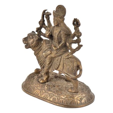 Brass Durga Statue Lord Amba Ji  Puja Statue
