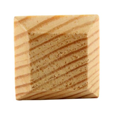 Natural Square Wooden Cabinet knobs