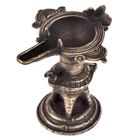 Brass Oil Lamp Diyas Traditional Peacock Oil Lamp