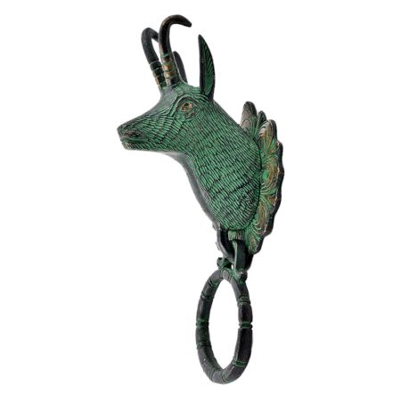 Antique Billy Goat Door Knocker-2