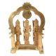 Brass Ramdurbar Statue With Ram, Sita,Laxman And Haumanji