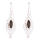 Tigers Eye 92.5 Sterling Silver Earrings