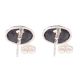92.5 Sterling Silver Earrings Enamel Stone Fashion Stud Earring