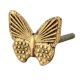 Butterfly Brass Cabinet Knob