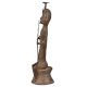 Brass Tribal Warrior Figurine Home Decor Statue