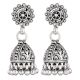 92.5 Sterling Silver Earrings Ethnic Indian Jhumka Dangle Earrings