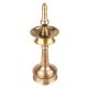 Brass Oil Lamp South Indian Nilavilakku Lamp With Stand