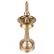 Brass Oil Lamp South Indian Nilavilakku Lamp With Stand