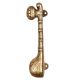 Brass Sitar Door Handle Musical Instrument Shape Door Pull