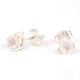 92.5 Sterling Silver Earrings Transparent Crystal Stud Earrings