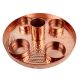 Hand Hammered Copper Dish Set of  Six Pieces