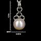 92.5 Sterling Silver Pendant Pearl Traditional Pendant