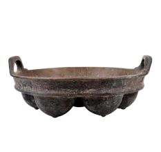 Old Brass Appam Pot With Seven Cavities