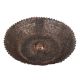 Handmade Copper Bowl Engraved Floral Scalloped Design