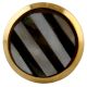 Black Strip Brass Shell Cabinet Knob