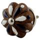 Antique Floral Melon Ceramic Dresser Knobs