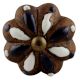 Antique Floral Melon Ceramic Dresser Knobs
