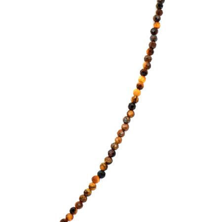 Yellow Tiger Eye Gemstone Necklace For Women