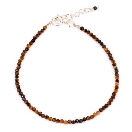Tiger Eye Beaded Bracelet For Women