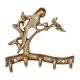 Handmade Brass Parrot On A Branch Key Holder Home Decor