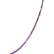 Hand Crafted Amethyst  Stone Single Strand Necklace
