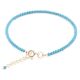 Chic Blue Turquoise Beads Bracelet For Girls