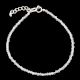 Clear Quartz Beaded bracelet for women and girls