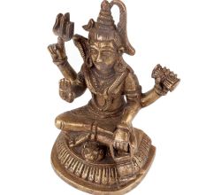 Handmade Brass Shiva Statue For Home Decoration
