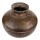 Brass Water Pot Round Bulging Body For Worship