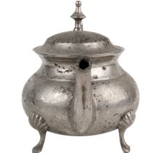 Brass  Kettle Tea Pot Silver Polish Victorian Style