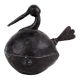 Old Brass Sitting Duck Statue For Home Decoration