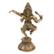Brass Dancing Ganesha Statue On One Foot
