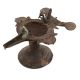 Brass oil Lamp Dhokra Work With Bird Figurines Temple Oil Lamp