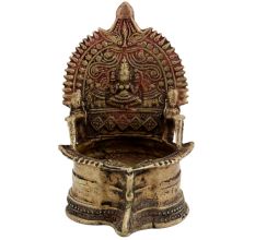 Spiritual Temple Brass Oil Lamp